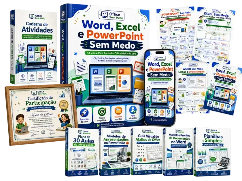 Kit Completo + Bônus — Word, Excel e PowerPoint Sem Medo